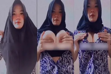 Bokep Jilbab Nabilah Toge Remas Toket Ganas