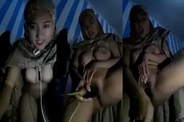 Mukenah Nakal Colok Puas Becek Liar