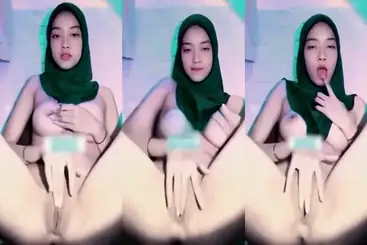Sarah Si Hijab Sange Main Jari Liar Sampai Puas